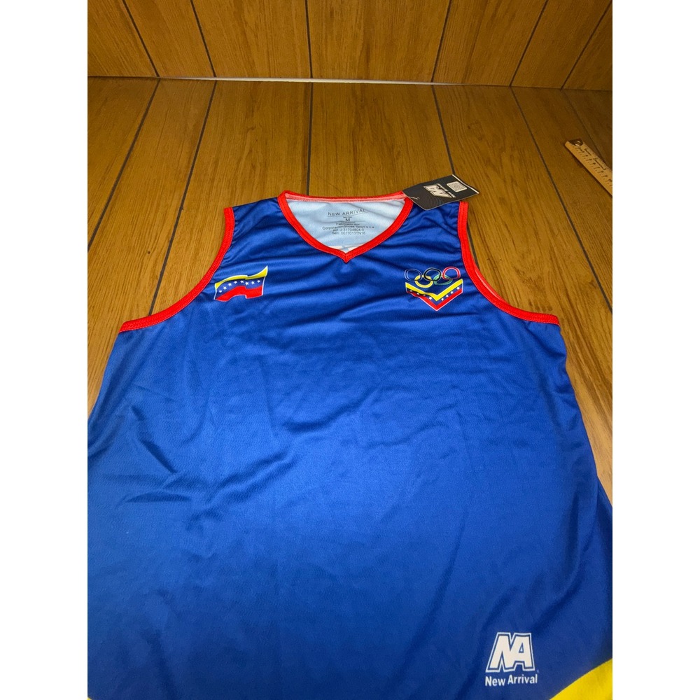 Venezuela‎ Olympic Team Sleeveless Jersey Tank Top Blue Medium - Picture 5 of 15